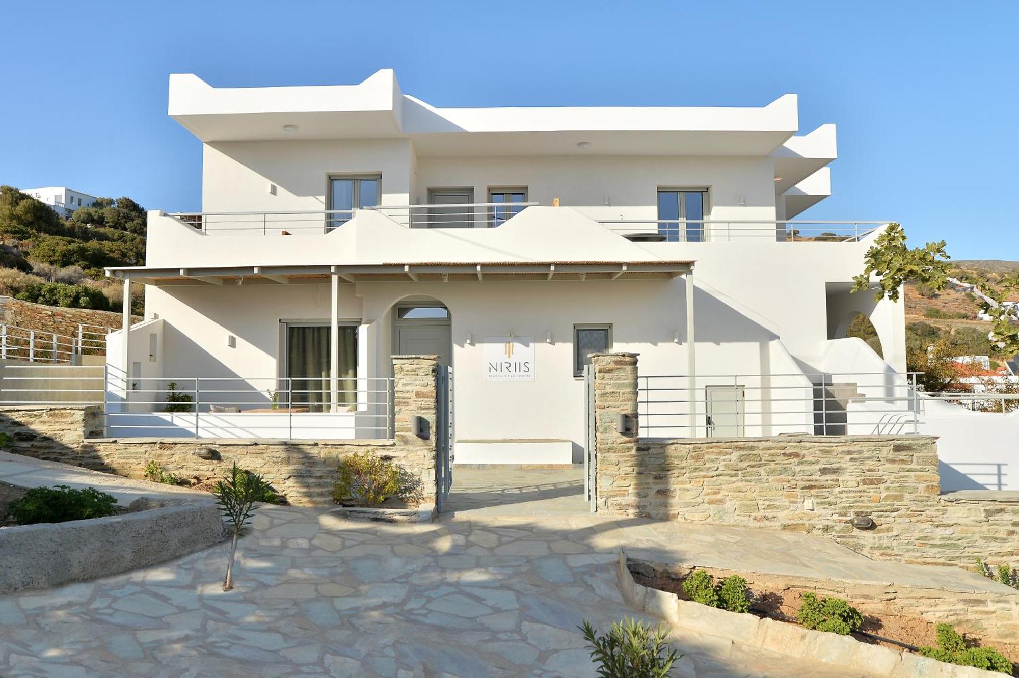 Niriis Sea View Studio Melite Batsi Μπατσί Εξωτερικό φωτογραφία
