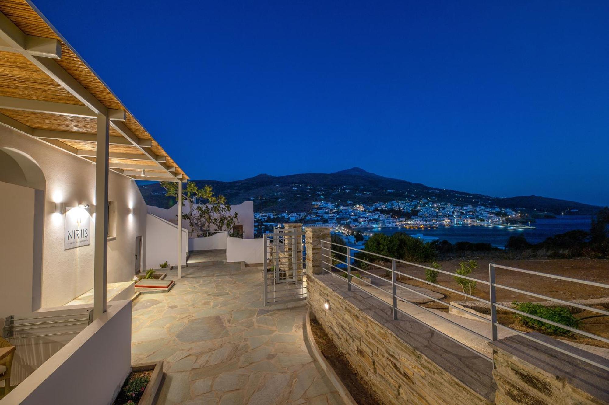 Niriis Sea View Studio Melite Batsi Μπατσί Εξωτερικό φωτογραφία